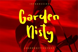 Garden Nisty Font Download