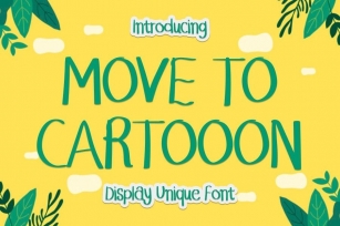 Move to Cartooon Font Download