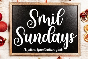 Smile Sundays Font Download