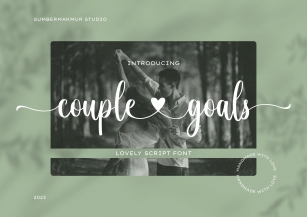 Couple Goals Font Download