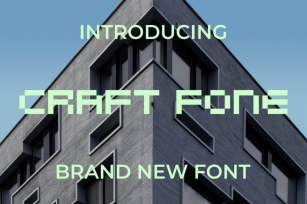 Craft Fone Font Font Download