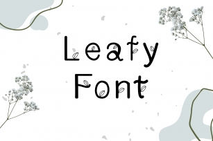 Leafy Font Download