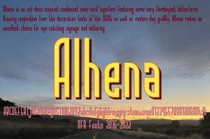 Alhena Font Download