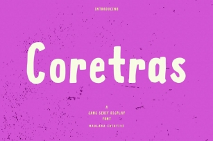 Coretras Handwritten Sans Font Font Download
