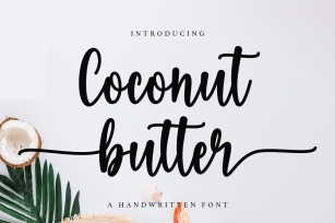 Coconut Butter Font Download
