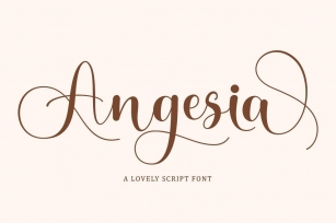 Angesia Font Download