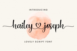 Hailey Joseph Font Download