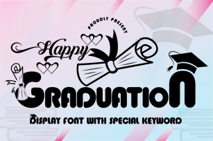 Graduation Font Download