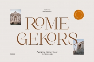 Rome Gekors Font Download