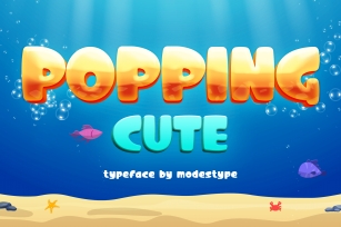 Popping Cute Font Download