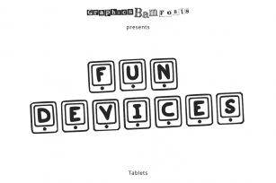 Fun Devices Tablet Font Download