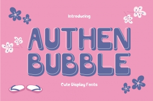 Authen Bubble Font Download