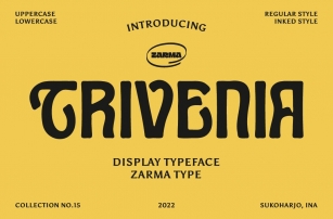 Trivenia Font Download