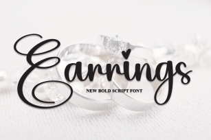 Earrings Font Download