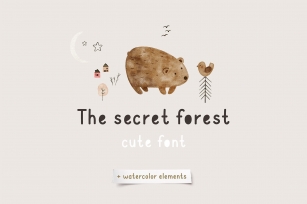 Secret Forest Font Download