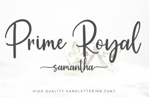 Prime Royal Samantha Font Download