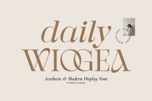 Daily Wiogea Font Download
