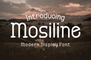 Mosiline Font Font Download