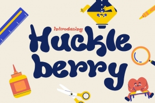 Huckleberry - Fun & Quirky Typeface Font Download