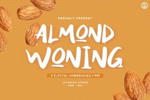 Almond Woning Font Download