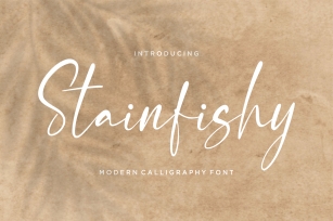 Stainfishy Font Download