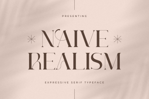 Naive Realism Font Download