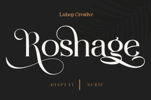 Roshage Font Download