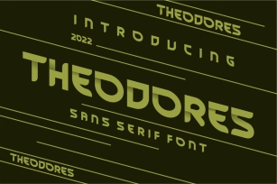 Theodores font Font Download