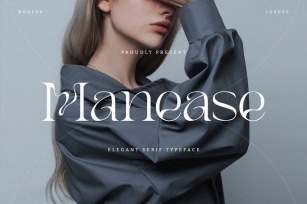 Manease - Elegant Serif Typeface Font Download