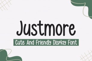 Justmore Font Download