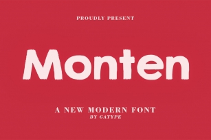 Monten Font Download