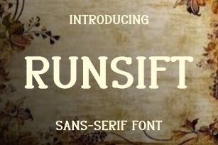 Runsift Font Download
