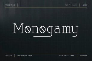 Monogamy Font Download