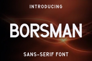 Borsman Font Download