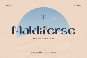 Maldiferse - Expressive Serif Font Font Download