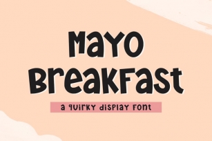 Mayo Breakfast Font Download