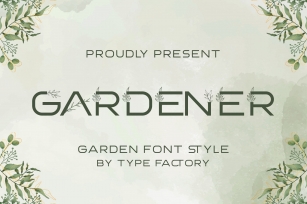 Gardener Font Download