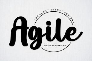 Agile Font Download