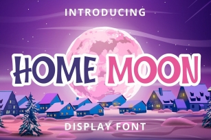 Home Moon Font Download