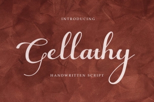 Gellathy  New Font Font Download