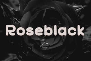 Roseblack Font Download