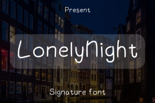 LonelyNight Font Download