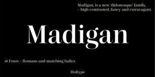 Madigan Font Download