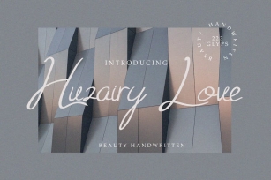 Huzairy Love Script Font Font Download