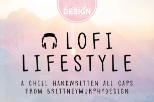 LoFi * Lifestyle Font Download