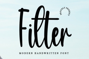 Filter Font Download