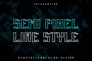 Semi Pixel Line Font Download