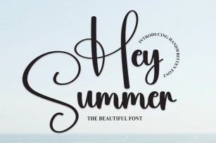 Hey Summer Font Download