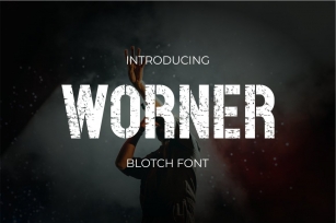 Worner Blotch Font Download