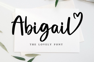 The Abigail Font Download